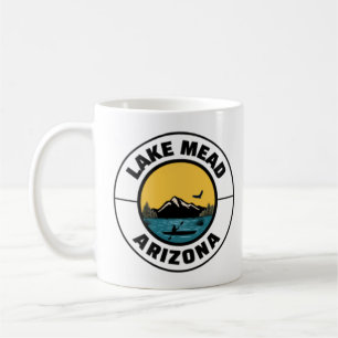 Caneca De Café Lago Mead Arizona — Pesca De Montanha
