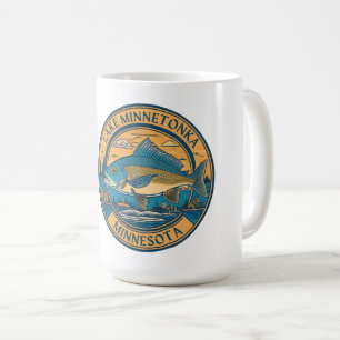 Caneca De Café Lago Minnetonka, Pesca e barcos de Minnesota