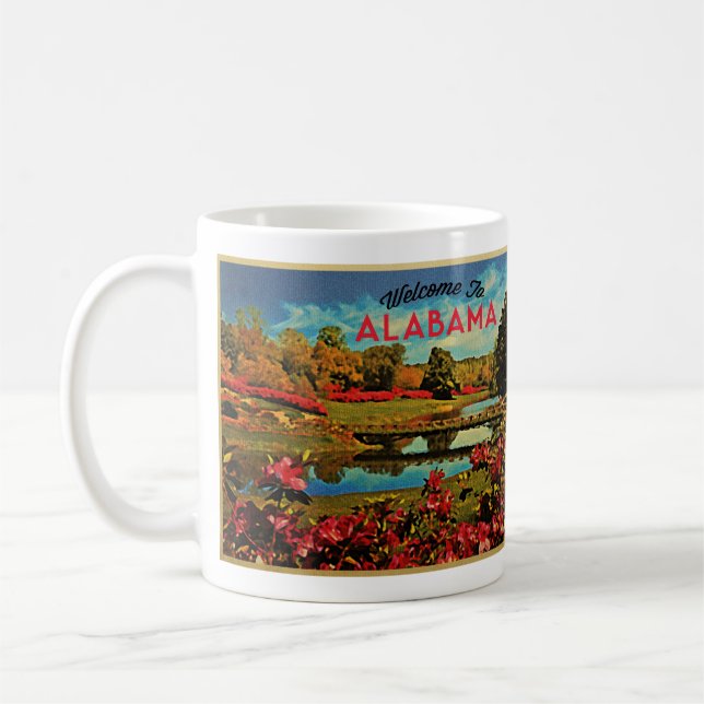 Caneca De Café Lago Mirror Alabama (Esquerda)