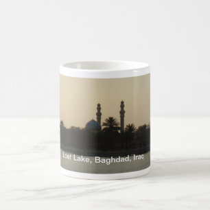 Caneca De Café Lago perdido, Bagdade Iraque