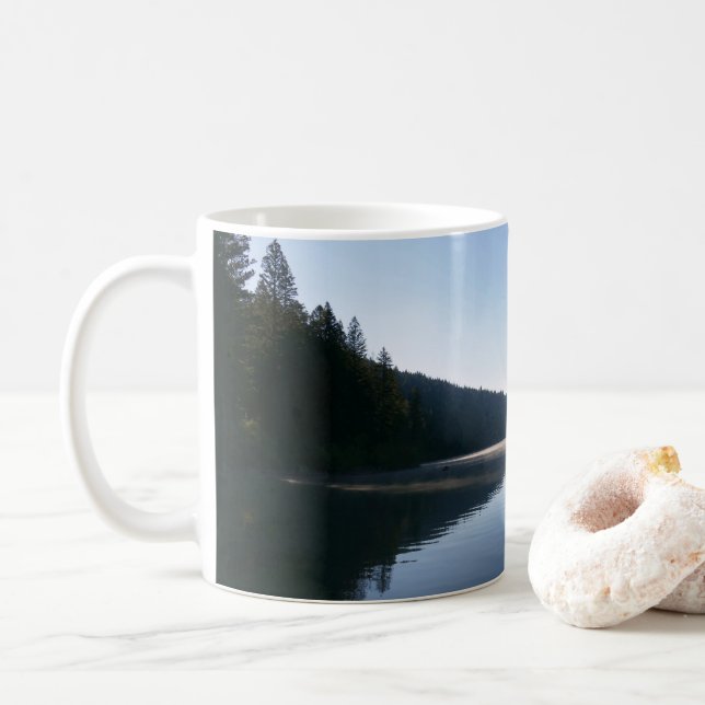 Caneca De Café Lago Phelps II no Parque Nacional Grand Teton (Com Donut)