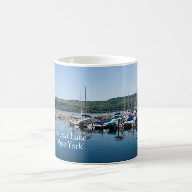 Caneca De Café Lago Seneca em Nova York (Centro)