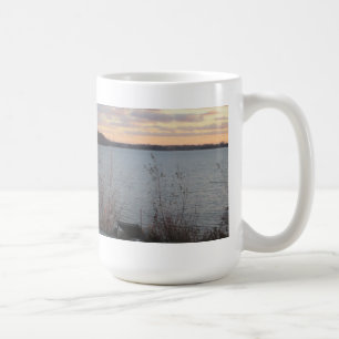Caneca De Café Lago Shore Sunset Mug