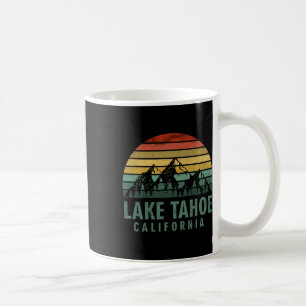 Caneca De Café Lago Tahoe Califórnia Montanhas Vintage Caminhada