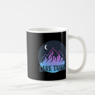 Caneca De Café Lago Tahoe T Camisa Ao Ar Exterior Montagem Snowbo