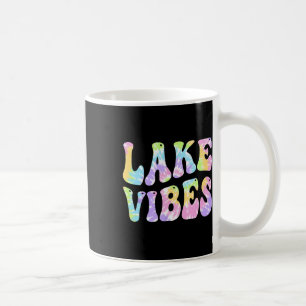 Caneca De Café Lago Vibes Engraçado Barco de Pesca Velejando Mulh