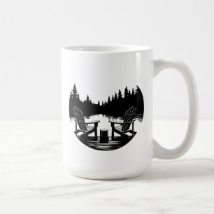Caneca De Café Lago View Mug