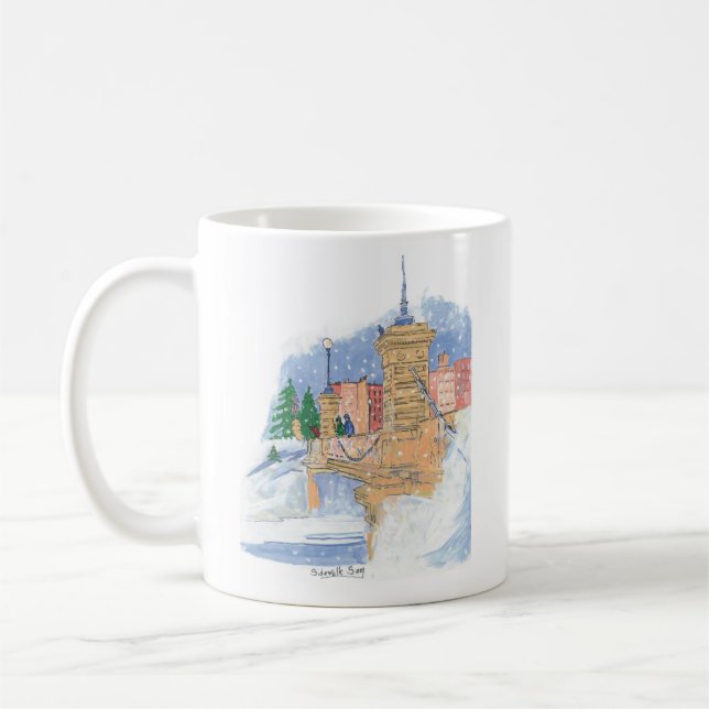 Caneca De Café Lagoa de Neve (Esquerda)