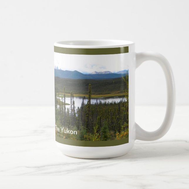 Caneca De Café Lagoa de Yukon (Direita)