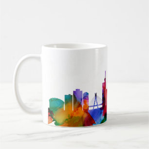 Caneca De Café Lagos Skyline