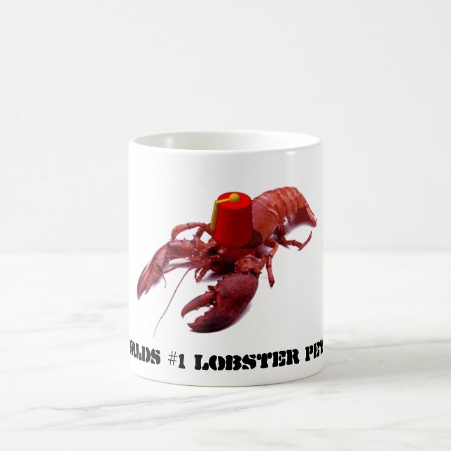 Caneca De Café Lagosta Petter dos mundos #1 (Centro)