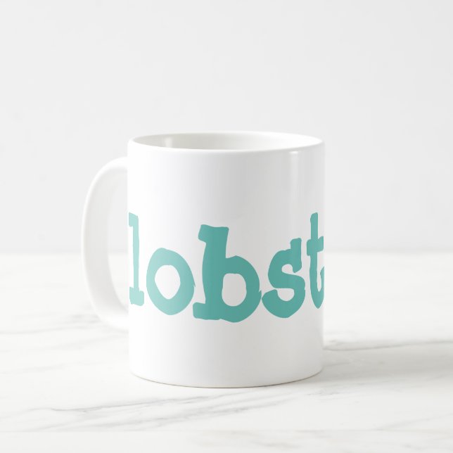 Caneca De Café lagostas (Frente Esquerda)