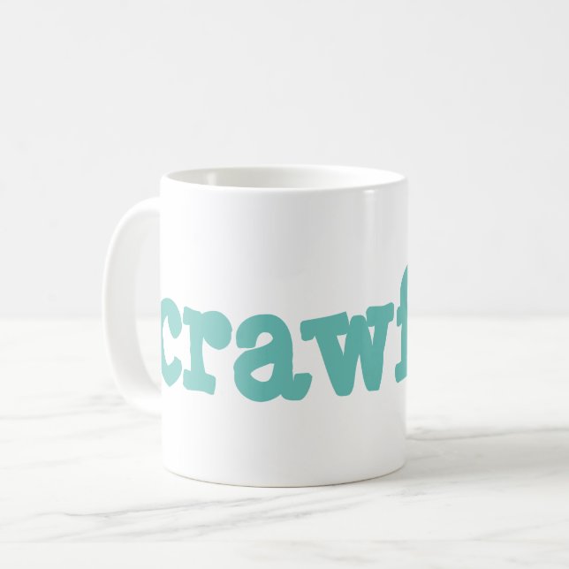 Caneca De Café lagostim (Frente Esquerda)
