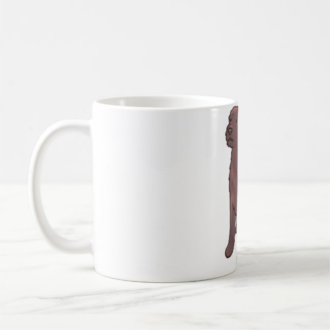 Caneca De Café Lagotto romagnolo dog Magic (Esquerda)