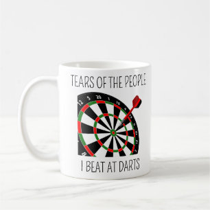 Caneca De Café Lágrimas Das Pessoas Que Derrotei No Dardo