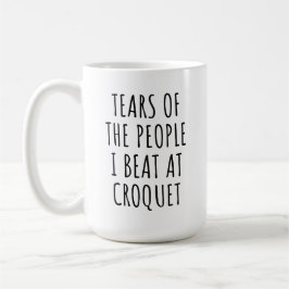 Caneca De Café Lágrimas das Pessoas que Eu Derrotei no Humor do C