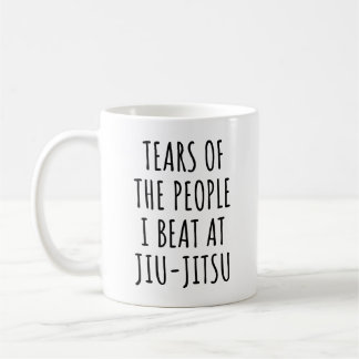 Caneca De Café Lágrimas Das Pessoas Que Ganhei No Jiu-Jitsu