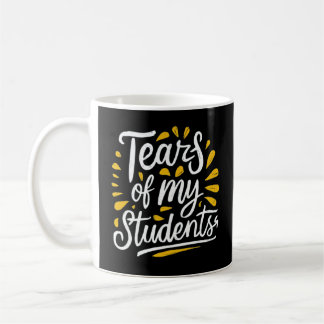 Caneca De Café Lágrimas de meus alunos