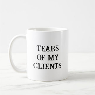 Caneca De Café Lágrimas De Meus Clientes Engraçados Treinador Pes