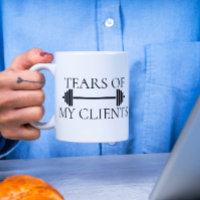 Lágrimas de meus clientes: Personal Trainer Barbel