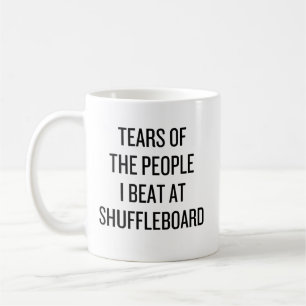 Caneca De Café Lágrimas Divertidas das Pessoas que Eu Derrotei no