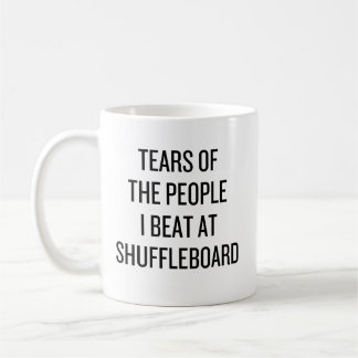 Caneca De Café Lágrimas Divertidas das Pessoas que Eu Derrotei no