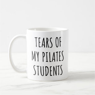 Caneca De Café Lágrimas dos meus Alunos de Pilates Instrutor de P