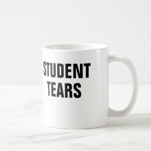 Caneca De Café Lágrimas Estudantes