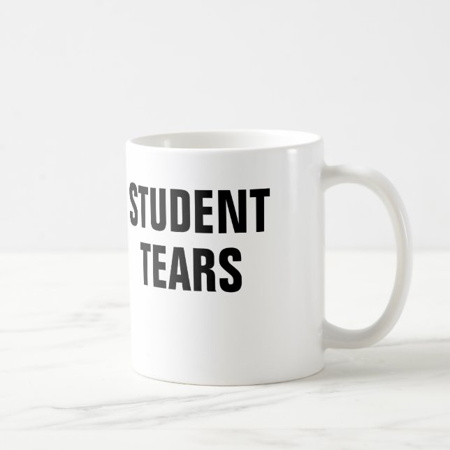 Caneca De Café Lágrimas Estudantes (Direita)