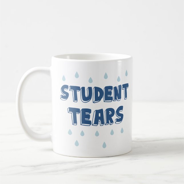 Caneca De Café Lágrimas Estudantes (Esquerda)