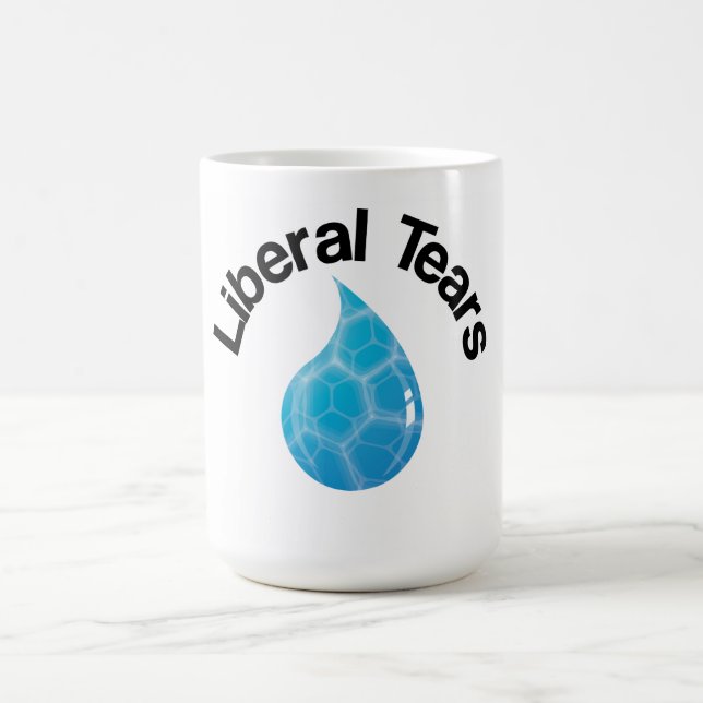 Caneca De Café Lágrimas Liberais (Centro)