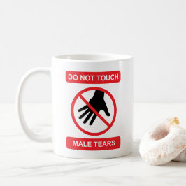 Caneca De Café Lágrimas masculinas