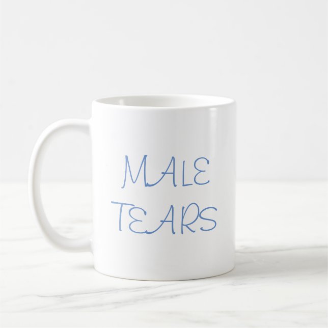 CANECA DE CAFÉ LÁGRIMAS MASCULINAS (Esquerda)