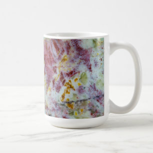 Caneca De Café Laje de Opalita Verde Australiana