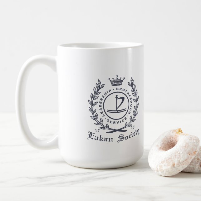 Caneca De Café Lakan Crachá Coffee Mug (Com Donut)