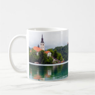 Caneca De Café Lake Bled Reflections, Eslovênia