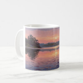 Caneca De Café Lake During Dusk