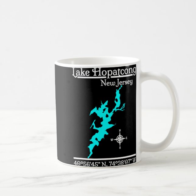 Caneca De Café Lake Hopatcong - New Jersey  (Direita)