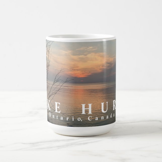 Caneca De Café Lake Huron Sunset (Centro)