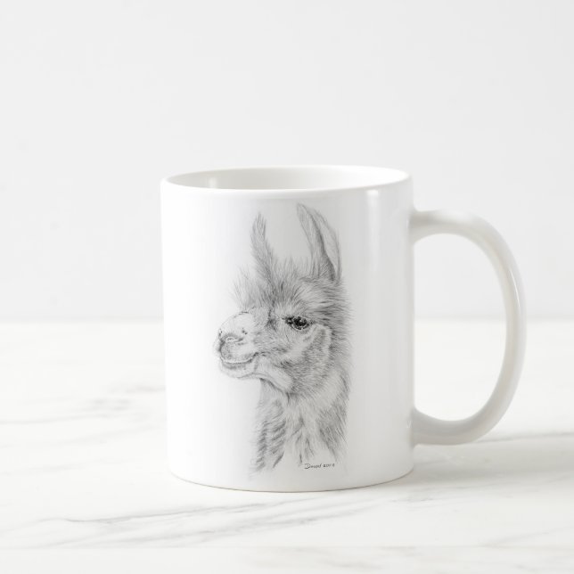 Caneca De Café Lama (Direita)
