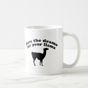 Caneca De Café Lama do drama