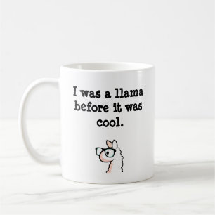 Caneca De Café Lama do hipster