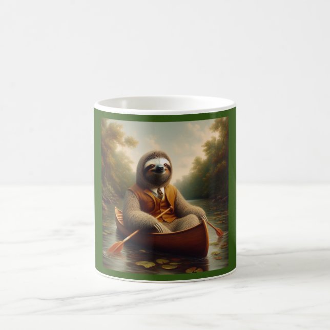 Caneca De Café Lama Em Uma Canoa (Centro)