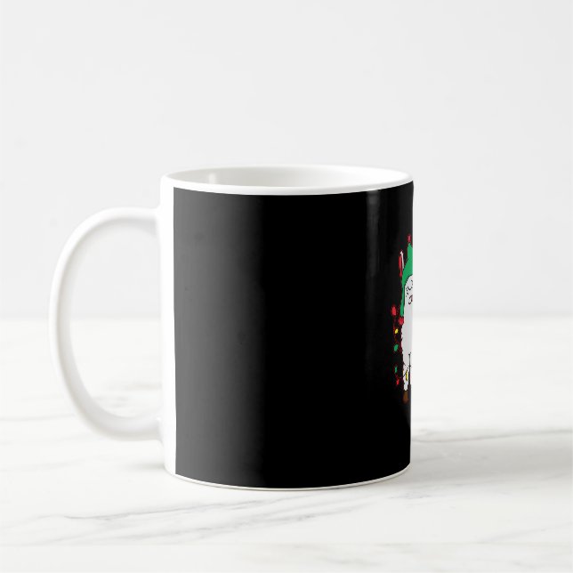 Caneca De Café Lama Fa La Christmas (Esquerda)