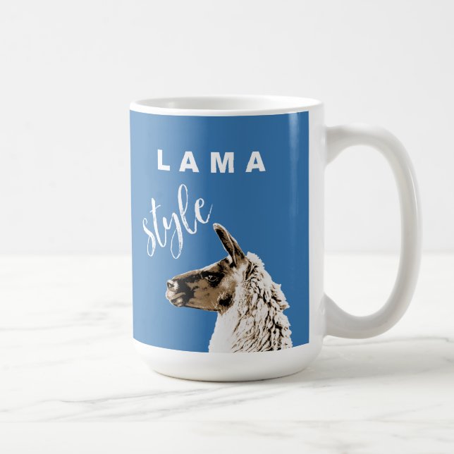 Caneca De Café Lama Style (Direita)