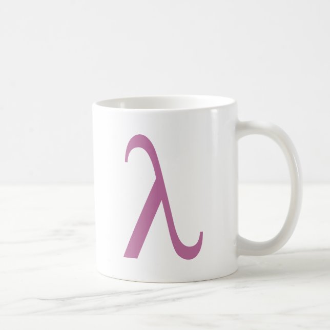 Caneca De Café Lambda (Direita)