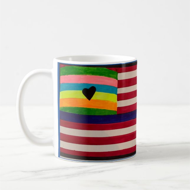 Caneca De Café Lâmina americana inclusiva (Esquerda)