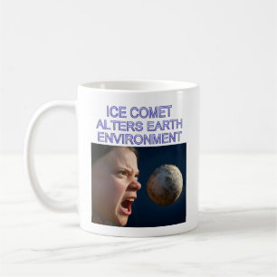 Caneca De Café Lâmina de impacto ambiental de dois lados