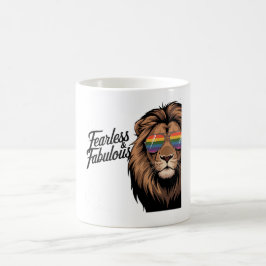 Caneca De Café Lâmina de leão sem rosto e orgulhoso