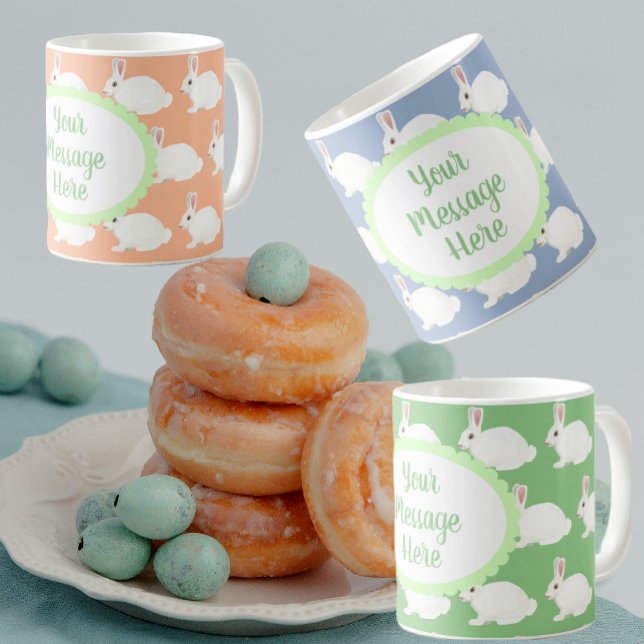 Caneca De Café Lâmpada Branca Personalizada Latte Mug (Criador carregado)